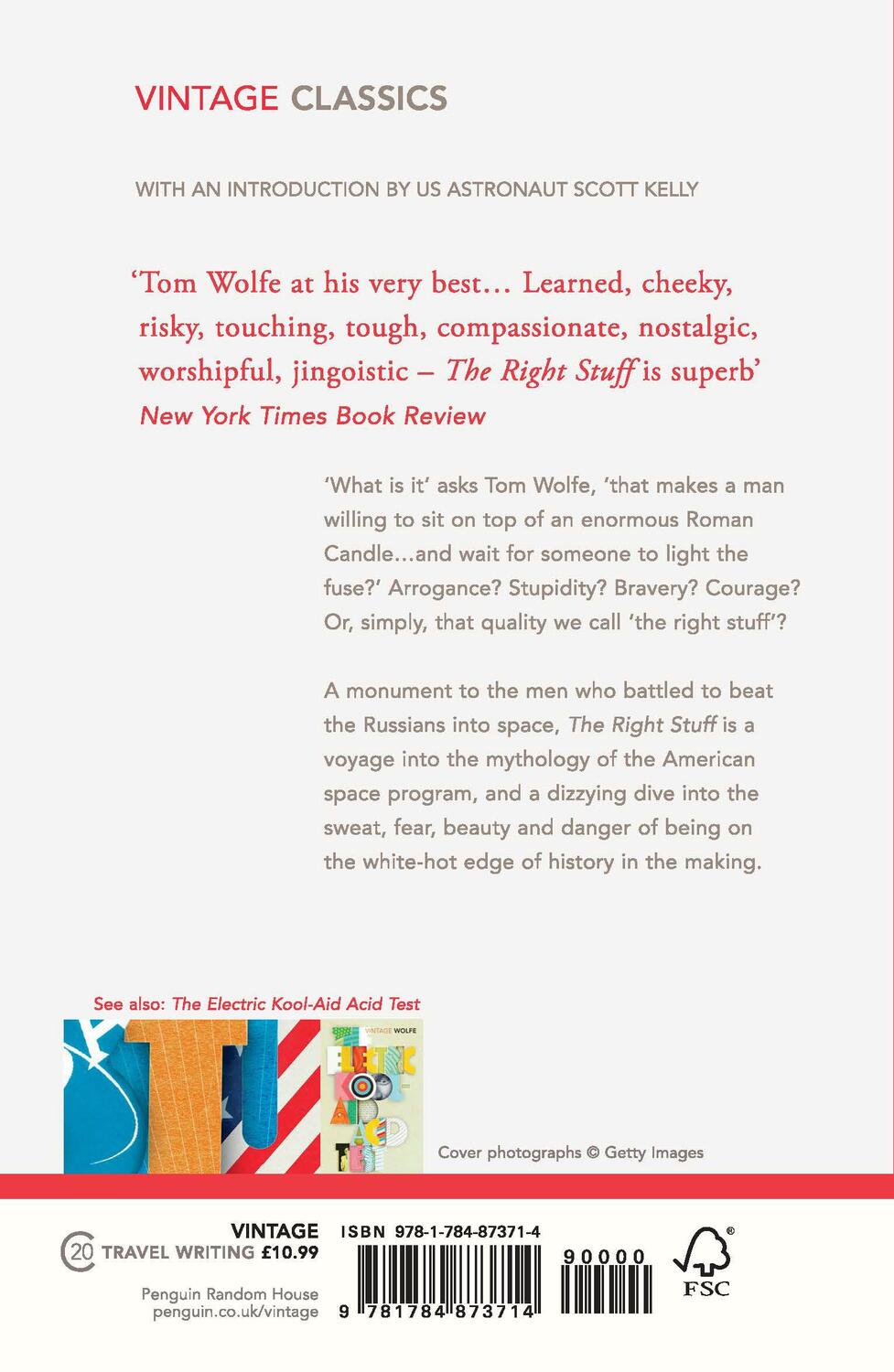 Rückseite: 9781784873714 | The Right Stuff | Tom Wolfe | Taschenbuch | Vintage Classics | 2018