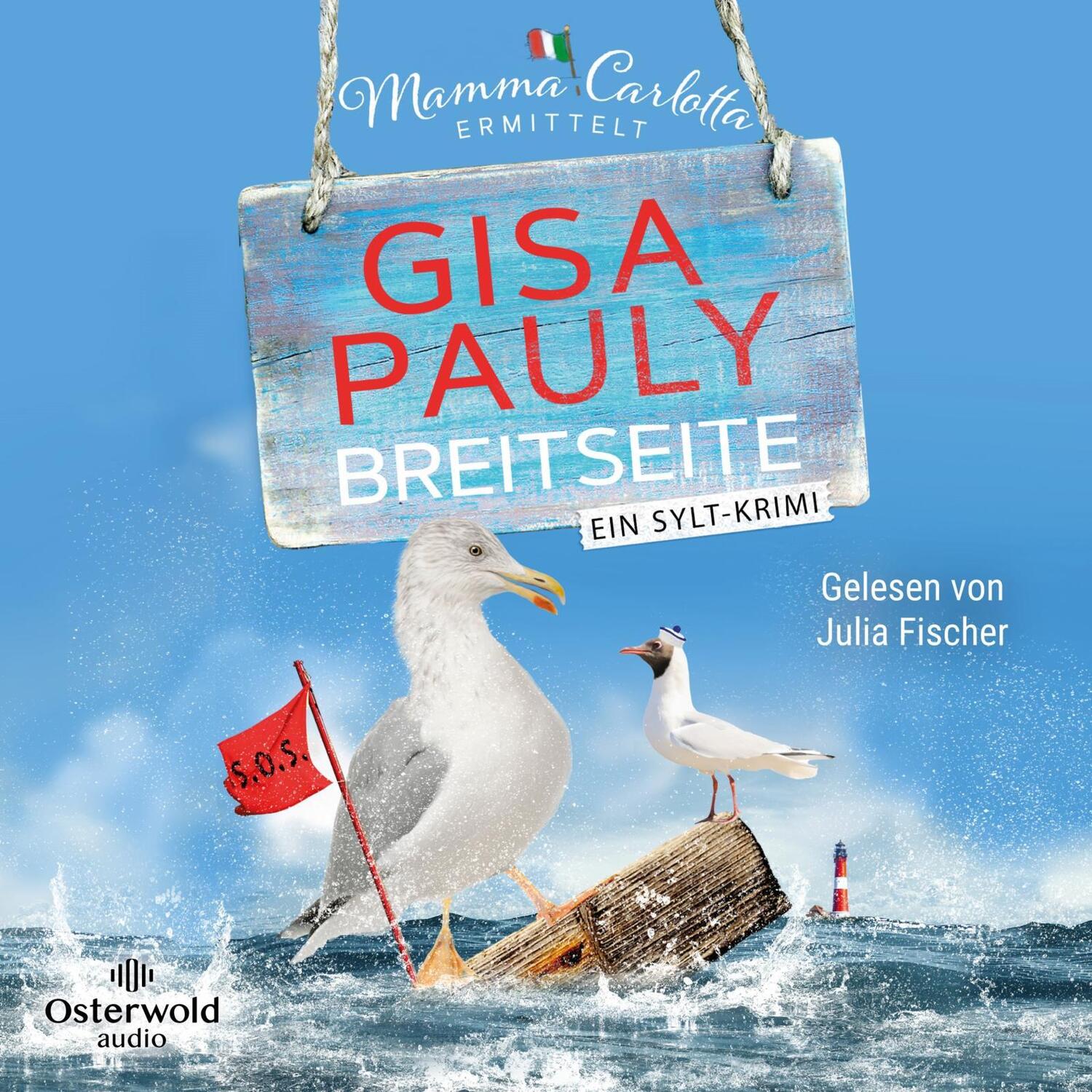 Cover: 9783869526058 | Breitseite (Mamma Carlotta 18) | Ein Sylt-Krimi: 2 CDs | Gisa Pauly