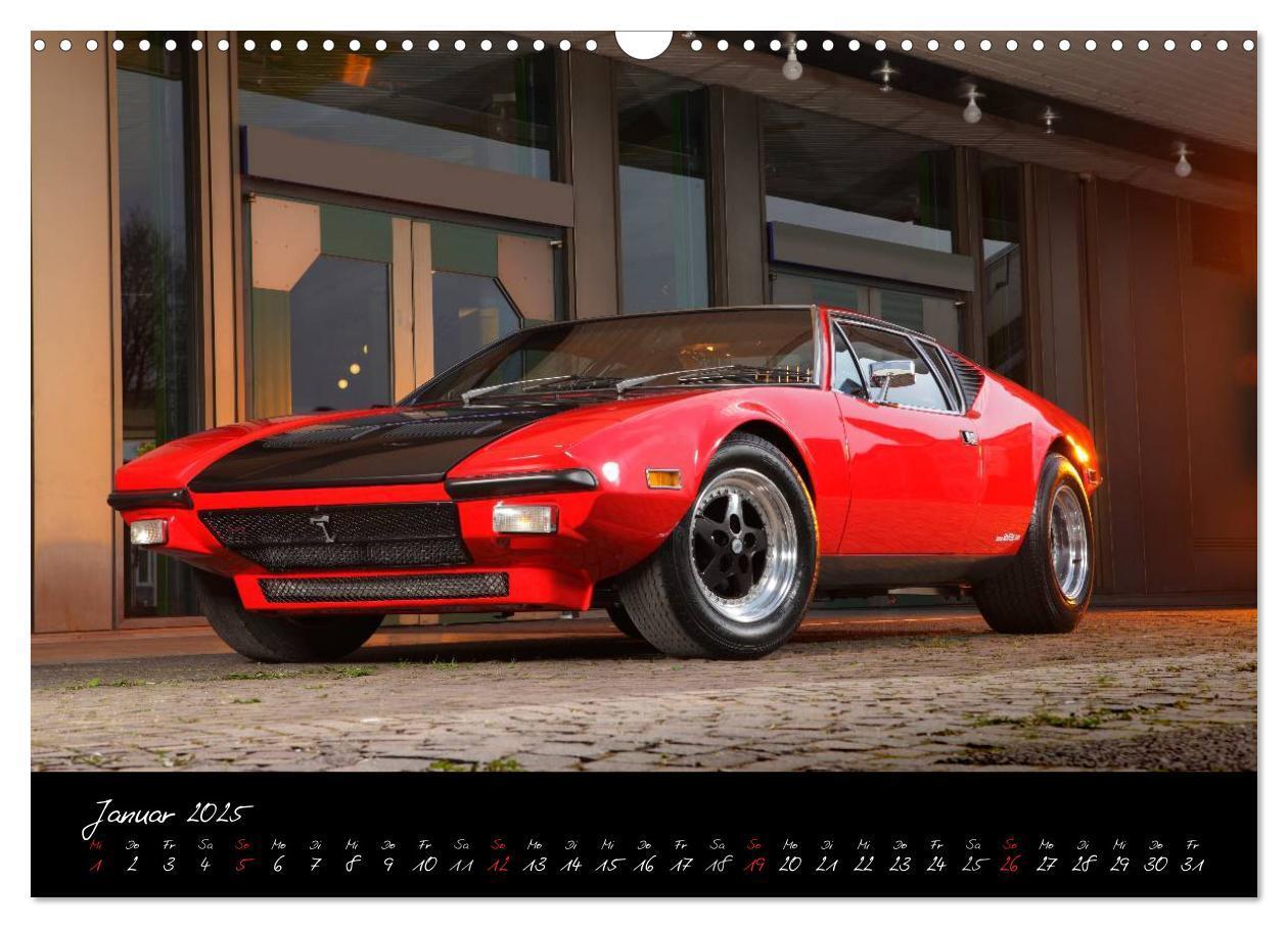 Bild: 9783435836208 | De Tomaso Pantera (Wandkalender 2025 DIN A3 quer), CALVENDO...