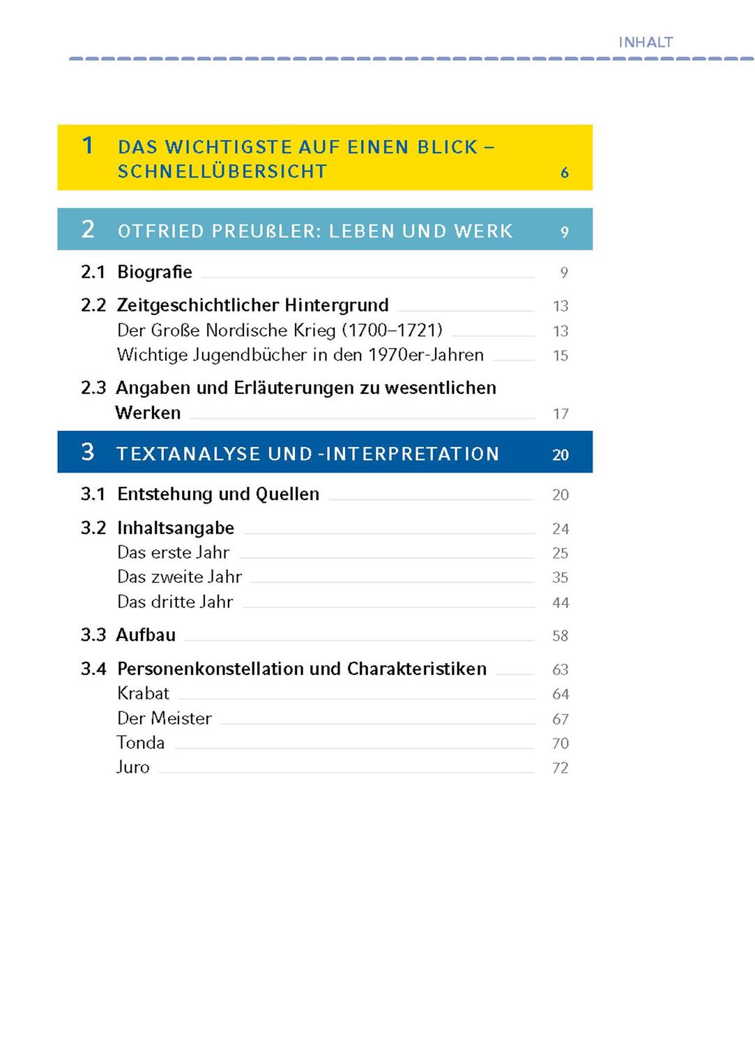 Bild: 9783804431461 | Krabat von Otfried Preußler - Textanalyse und Interpretation | Buch