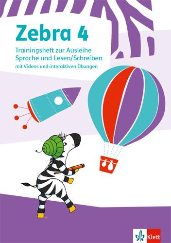 Cover: 9783122710163 | Zebra 4. Trainingsheft zum Nachkauf mit digitalen Medien Klasse 4