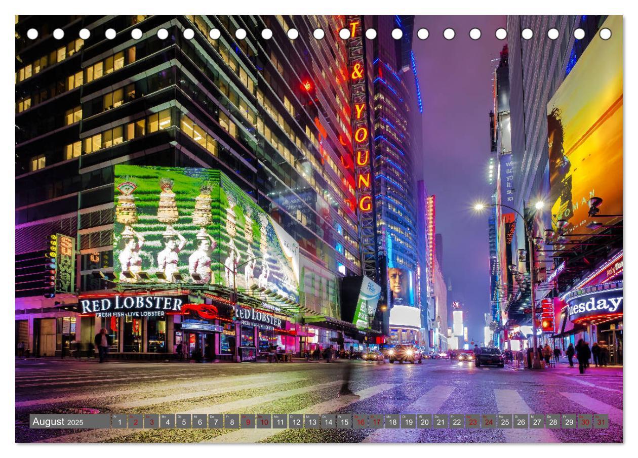 Bild: 9783435366941 | New York City Vibes (Tischkalender 2025 DIN A5 quer), CALVENDO...