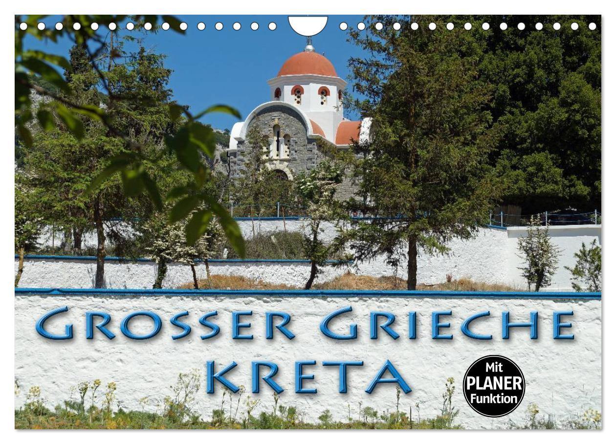 Cover: 9783435526130 | Großer Grieche Kreta (Wandkalender 2025 DIN A4 quer), CALVENDO...