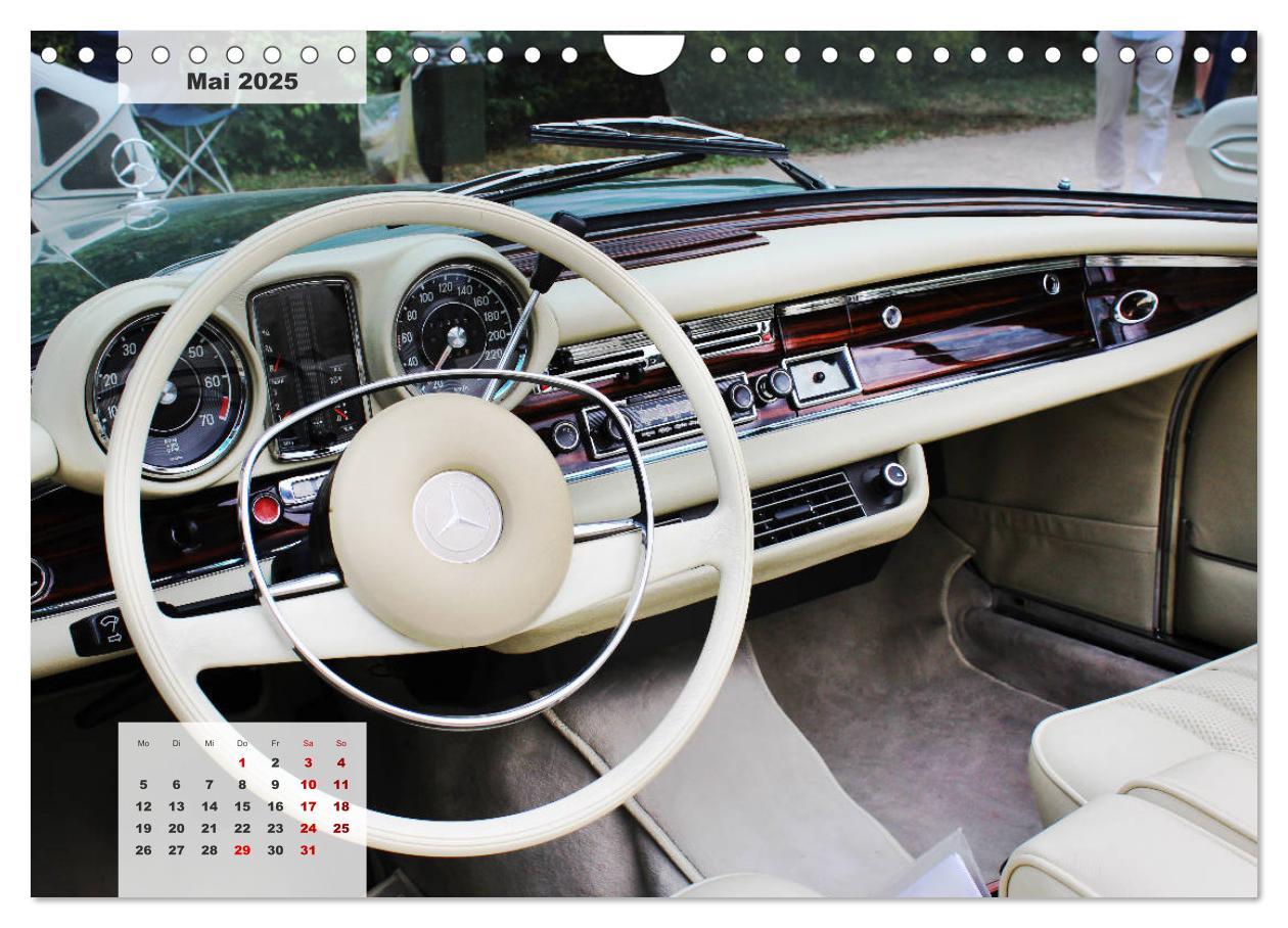 Bild: 9783435337330 | Mercedes Edel &amp; Fein (Wandkalender 2025 DIN A4 quer), CALVENDO...