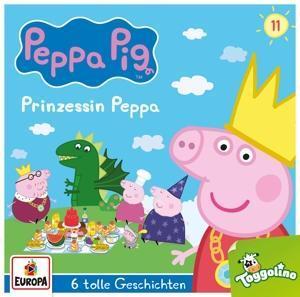 Cover: 194397264128 | 011/Prinzessin Peppa (und 5 weitere Geschichten) | Peppa Pig Hörspiele