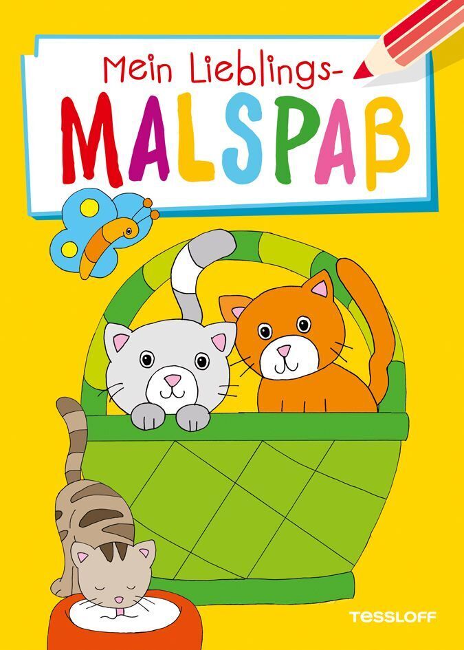 Cover: 9783788640385 | Mein Lieblingsmalspaß (Katzen) | Sandra Schmidt | Taschenbuch | 48 S.