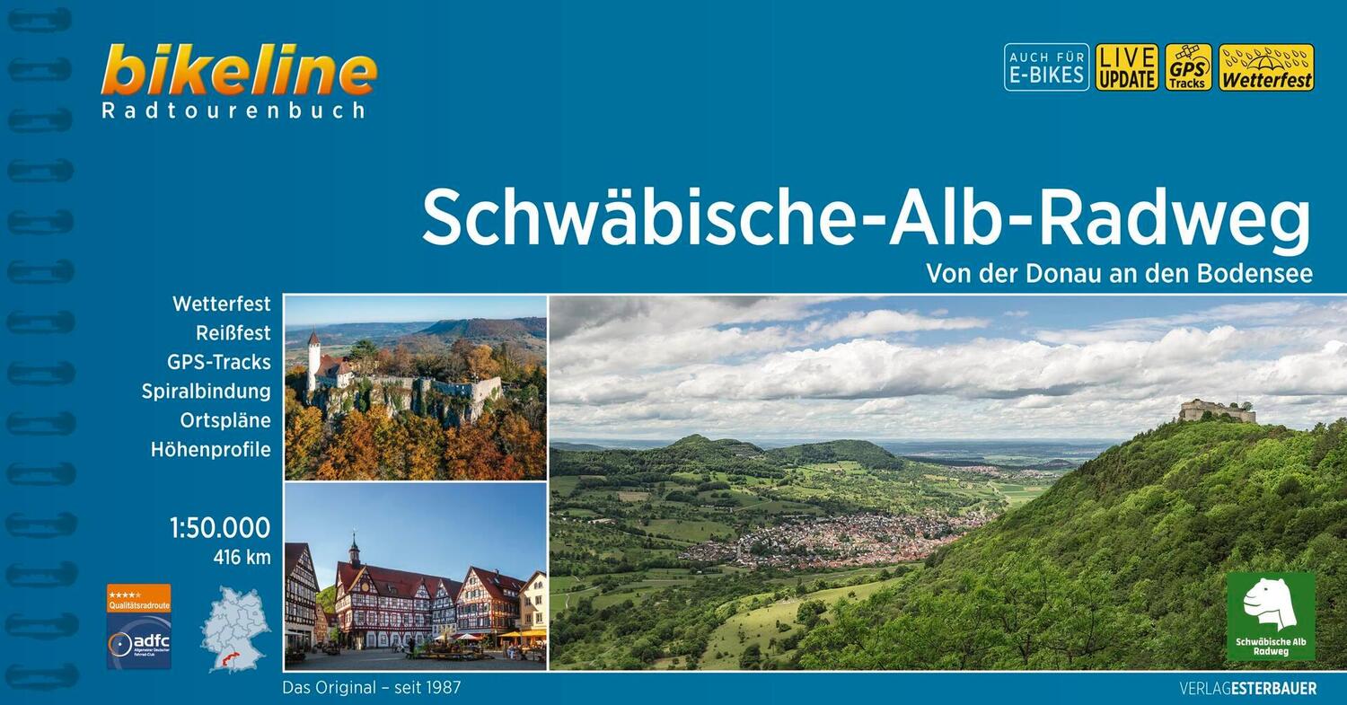 Cover: 9783711101211 | Schwäbische Alb Radweg | Esterbauer Verlag | Taschenbuch | 140 S.