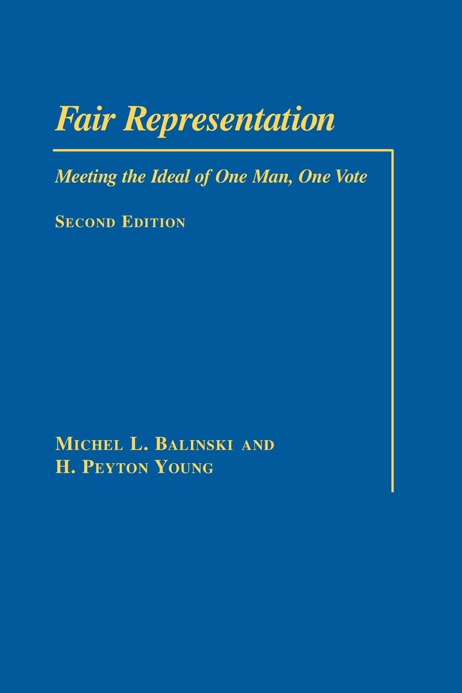 Cover: 9780815701118 | Fair Representation | Meeting the Ideal of One Man, One Vote | Buch