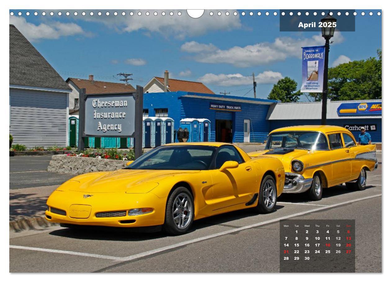 Bild: 9781325991105 | US Classic Cars (Wall Calendar 2025 DIN A3 landscape), CALVENDO 12...