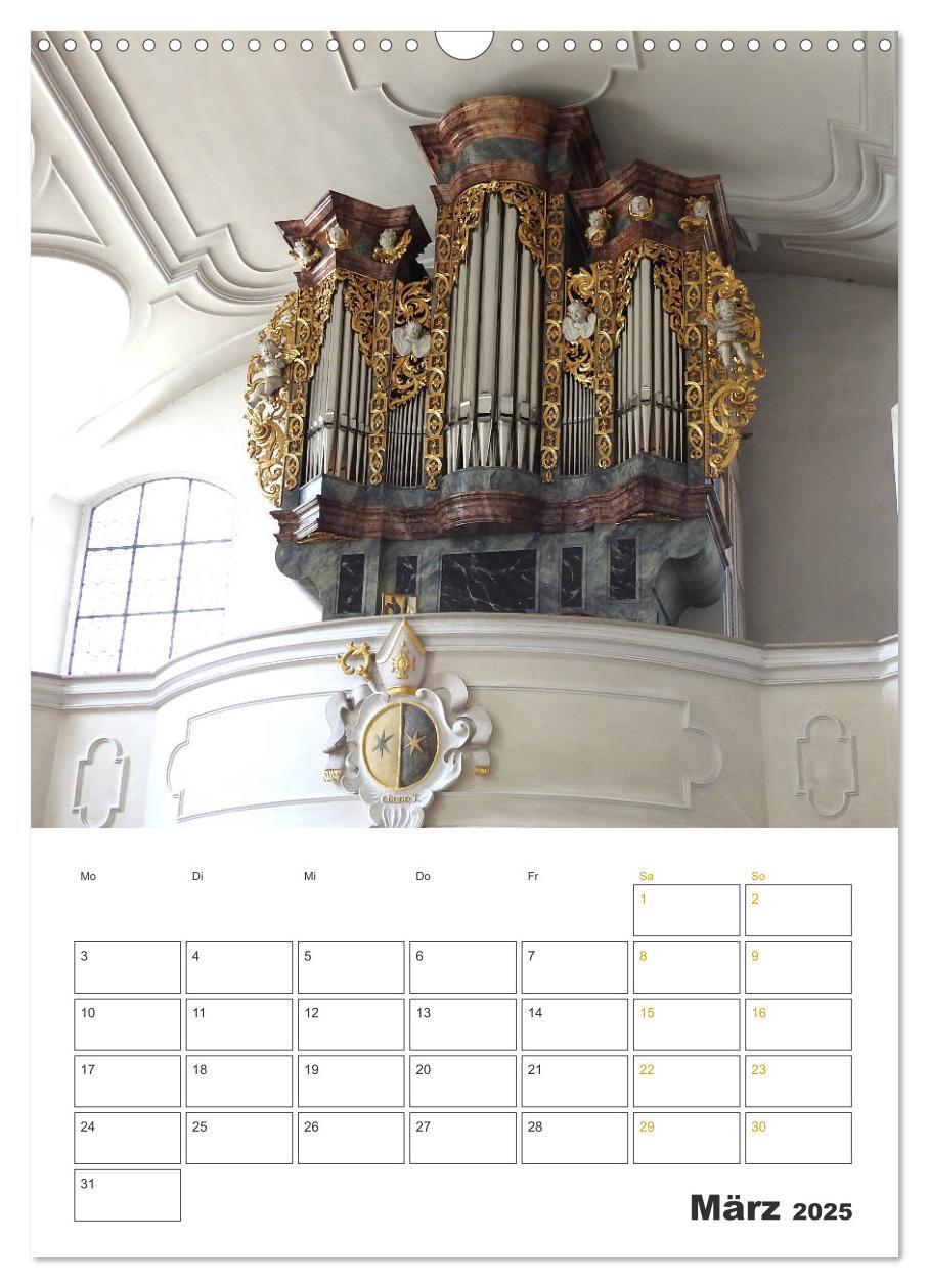 Bild: 9783435950287 | Orgeln zum Verlieben! (Wandkalender 2025 DIN A3 hoch), CALVENDO...