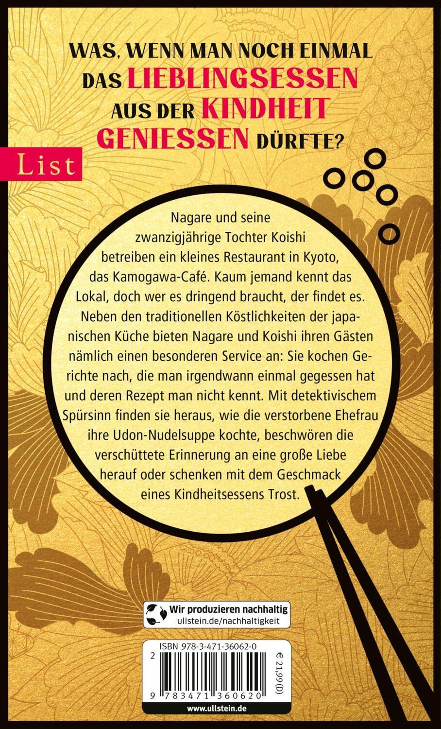 Rückseite: 9783471360620 | Das Restaurant der verlorenen Rezepte | Hisashi Kashiwai | Buch | 2023