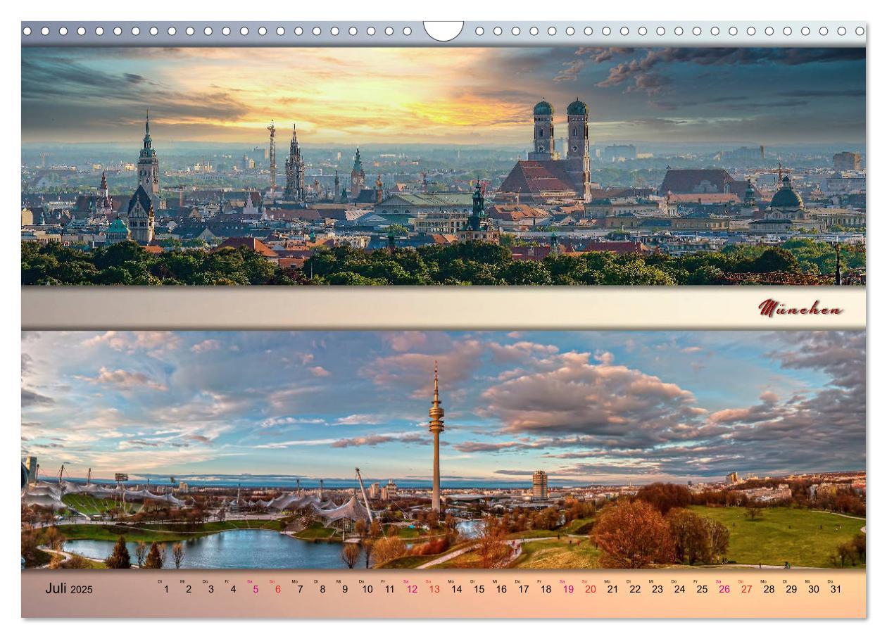 Bild: 9783435133994 | Faszinierende Städte in Deutschland - Panoramen (Wandkalender 2025...