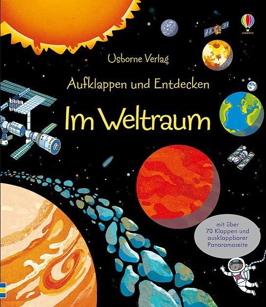 Cover: 9781782321163 | Aufklappen und Entdecken: Im Weltraum | Rob Lloyd Jones | Buch | 14 S.