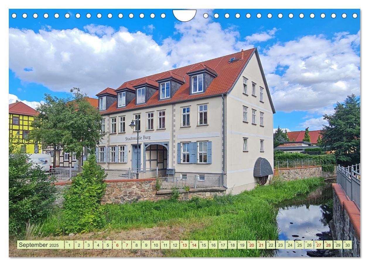 Bild: 9783383949685 | Burg bei Magdeburg (Wandkalender 2025 DIN A4 quer), CALVENDO...