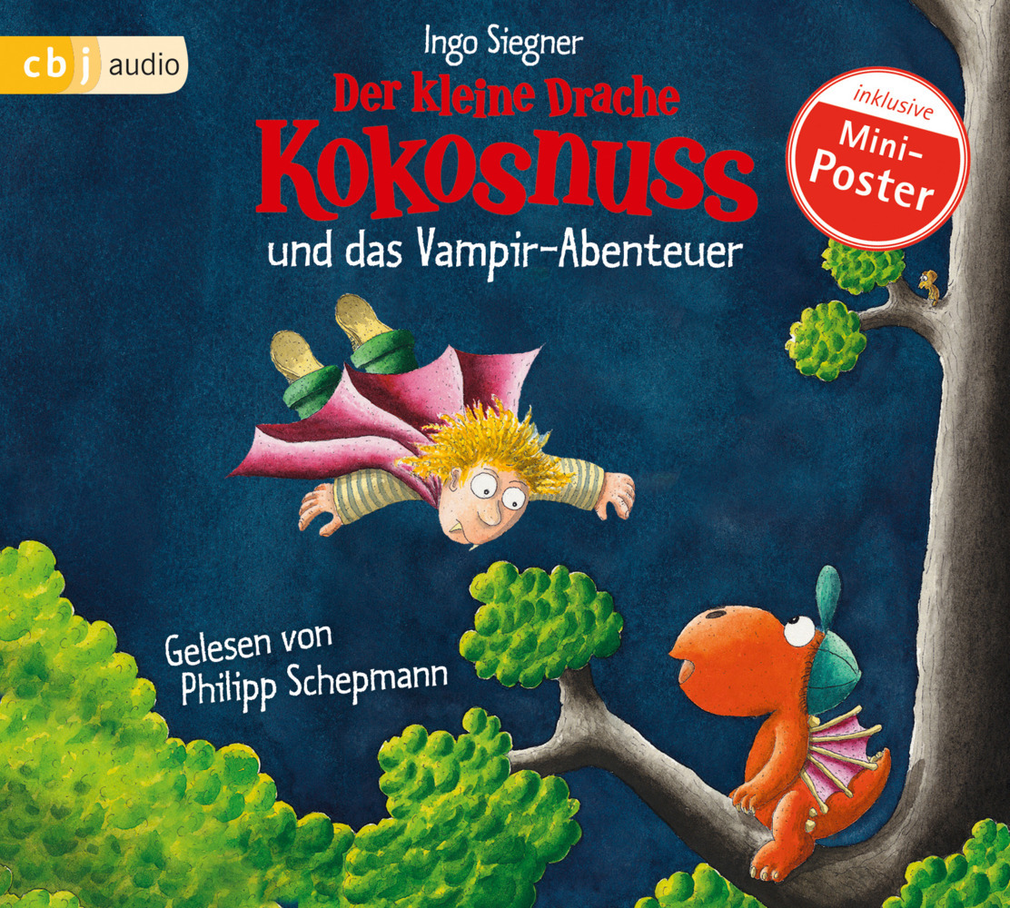 Cover: 9783837101157 | Der kleine Drache Kokosnuss und das Vampir-Abenteuer, 1 Audio-CD | CD