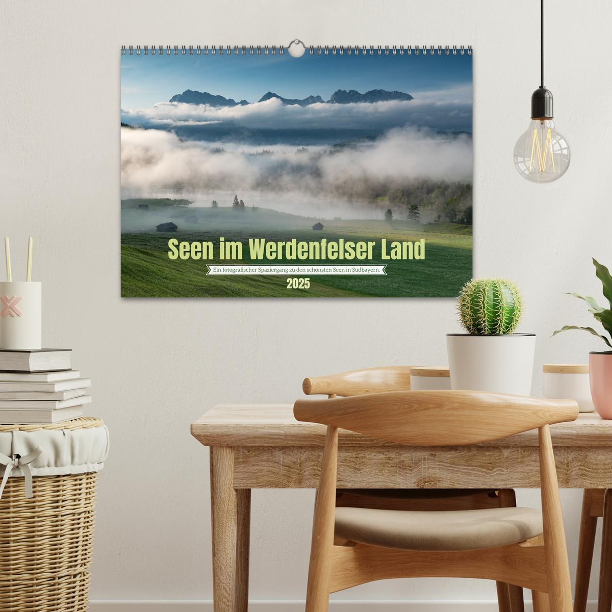 Bild: 9783383855238 | Seen im Werdenfelser Land (Wandkalender 2025 DIN A3 quer), CALVENDO...