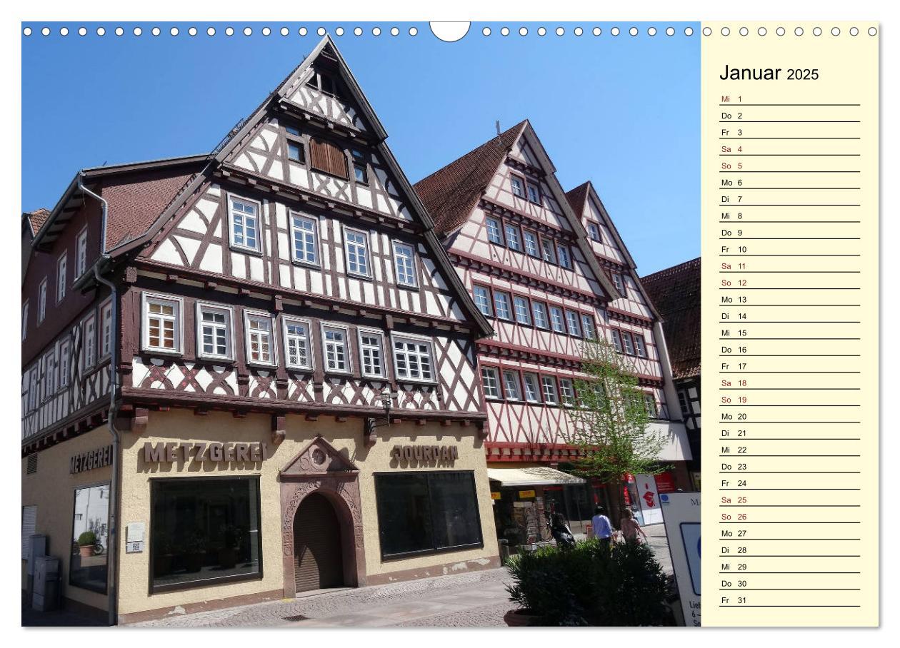 Bild: 9783435285471 | Calw erleben (Wandkalender 2025 DIN A3 quer), CALVENDO Monatskalender