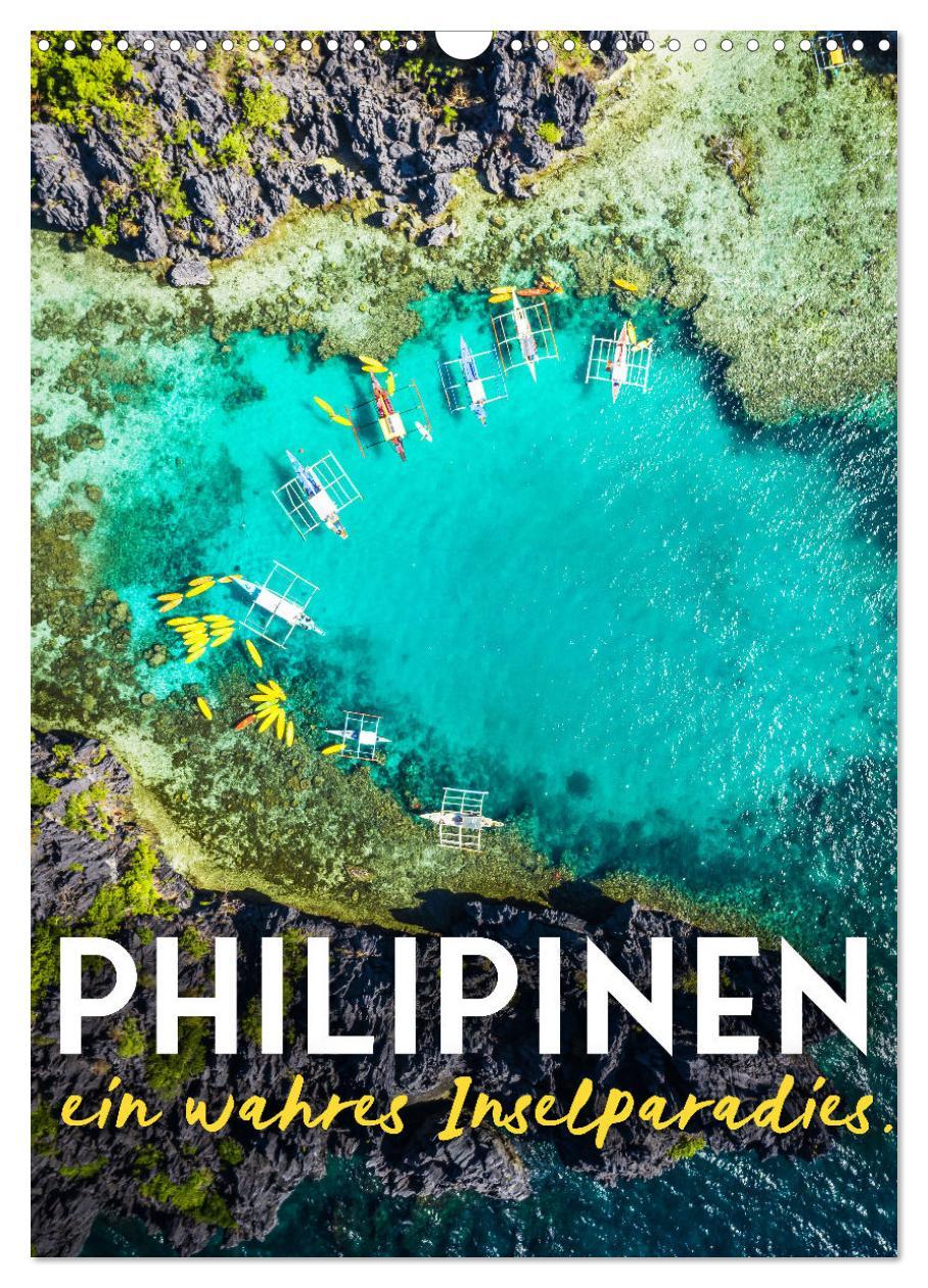 Cover: 9783435913909 | Philippinen - Ein wahres Inselparadies. (Wandkalender 2025 DIN A3...