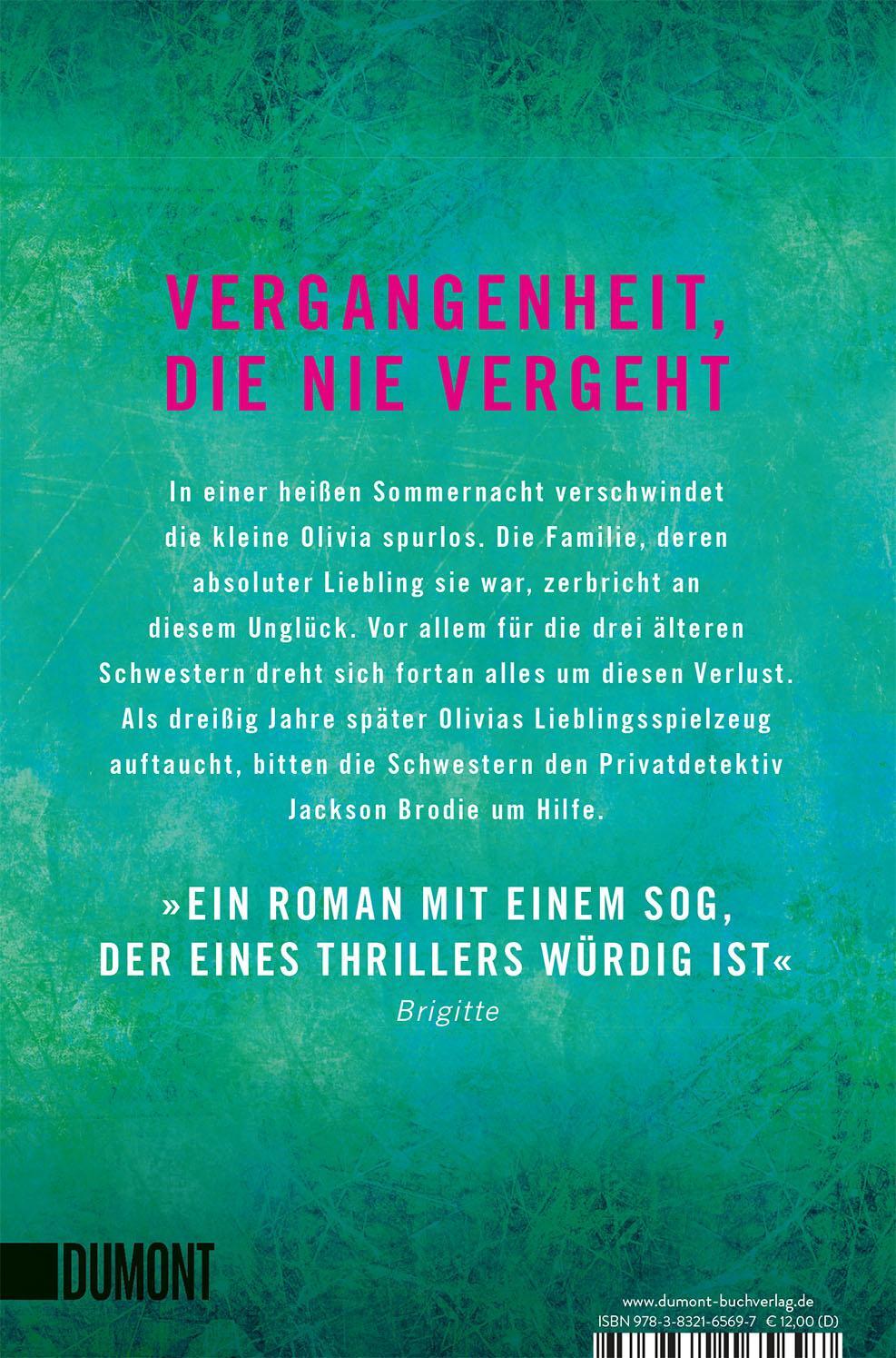 Rückseite: 9783832165697 | Die vierte Schwester | Roman | Kate Atkinson | Taschenbuch | 400 S.