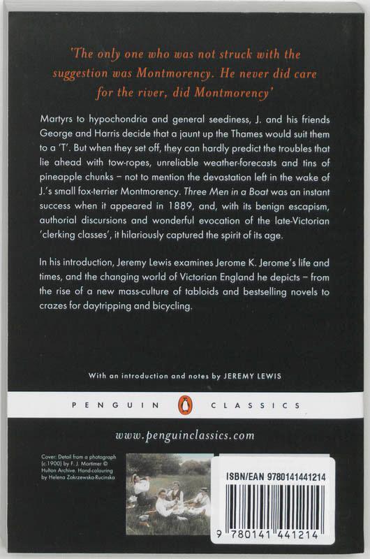 Rückseite: 9780141441214 | Three Men in a Boat | To Say Nothing of the Dog | Jerome K. Jerome