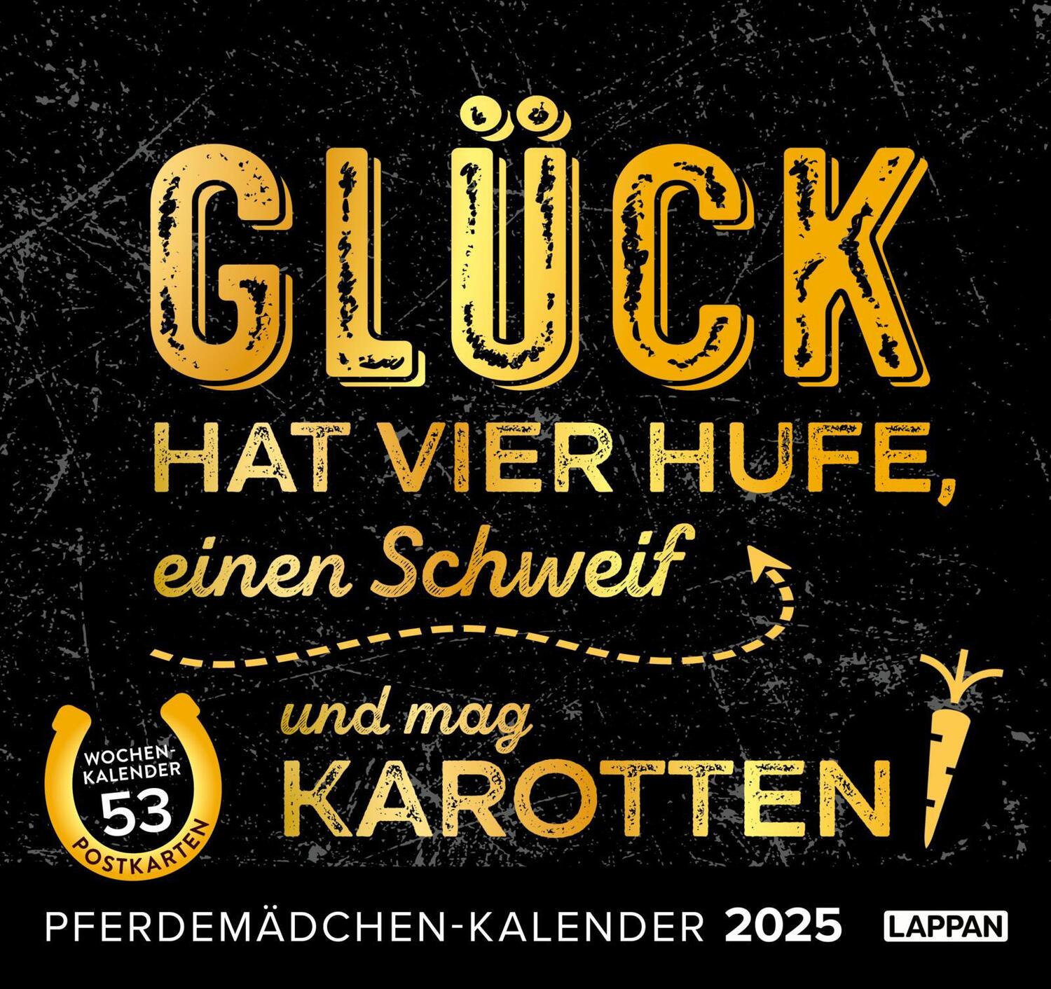 Cover: 9783830321323 | Glück hat vier Hufe, einen Schweif und mag Karotten....