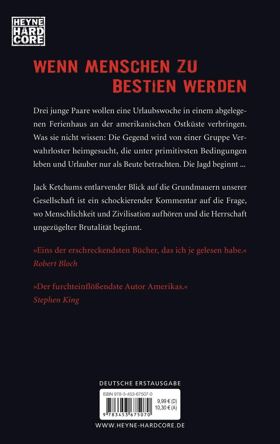 Bild: 9783453675070 | Beutezeit | Jack Ketchum | Taschenbuch | Deutsch | 2007 | Heyne