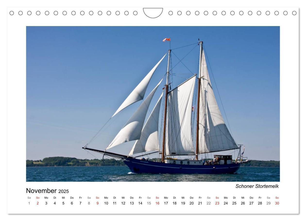 Bild: 9783435504831 | Traditionsschiffe auf der Ostsee (Wandkalender 2025 DIN A4 quer),...