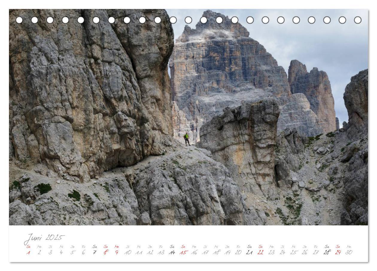 Bild: 9783435513819 | Süchtig nach den Dolomiten (Tischkalender 2025 DIN A5 quer),...