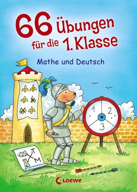 Cover: 9783785573242 | 66 Übungen für die 1. Klasse - Mathe und Deutsch | 66 Übungen | Volk