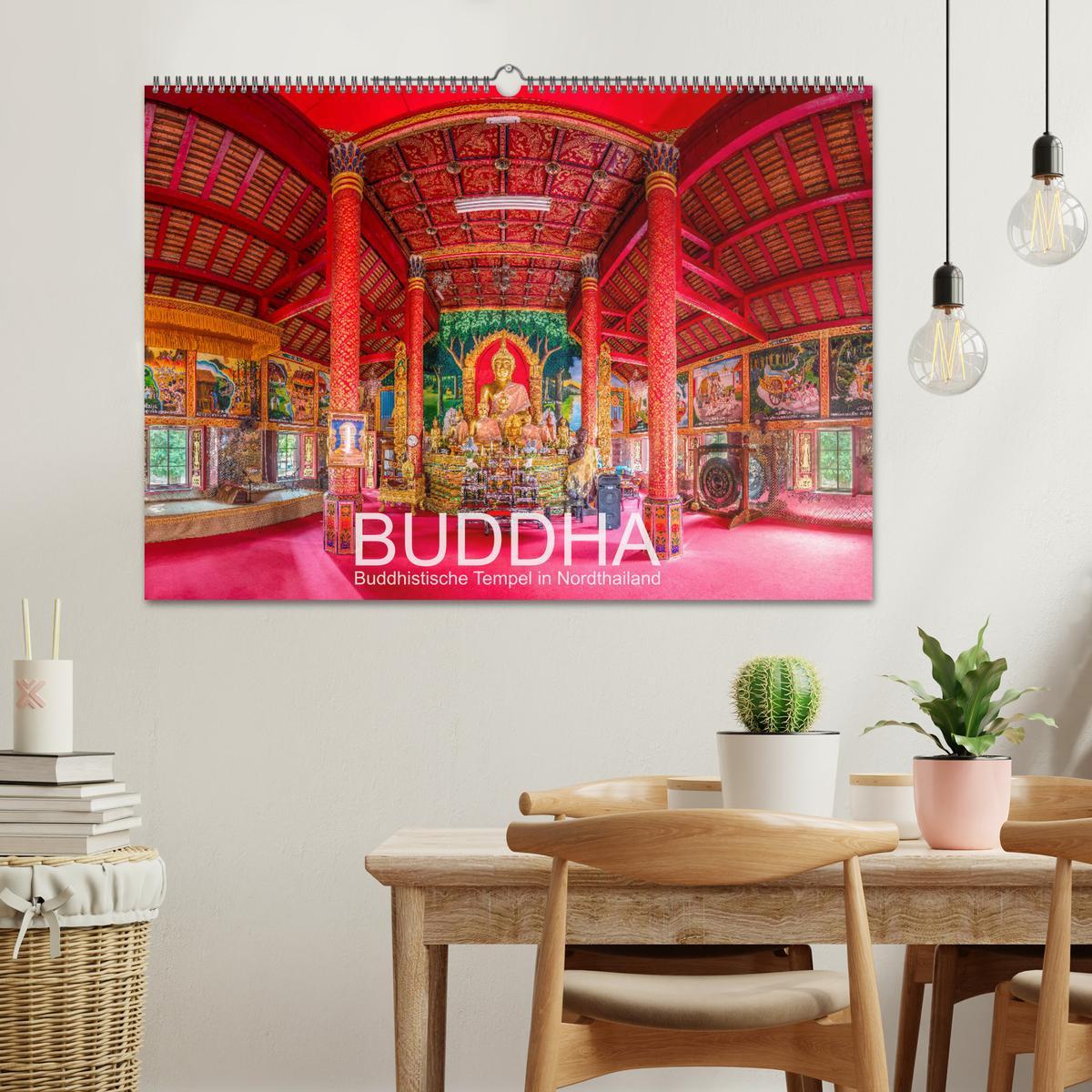 Bild: 9783435246335 | BUDDHA - Buddhistische Tempel in Nordthailand (Wandkalender 2025...