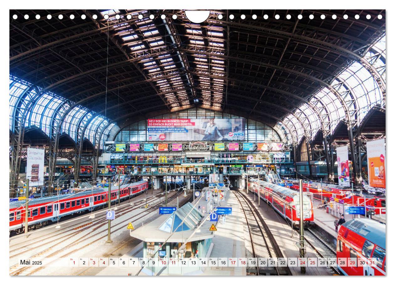 Bild: 9783435364732 | Bahnhöfe in Europa (Wandkalender 2025 DIN A4 quer), CALVENDO...