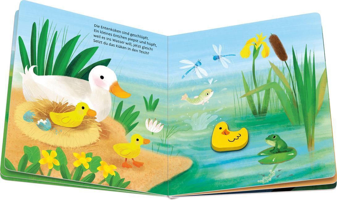 Bild: 9783473416851 | Spiel mit den Tierkindern! Mein buntes Holzpuzzle-Buch | Bernd Penners