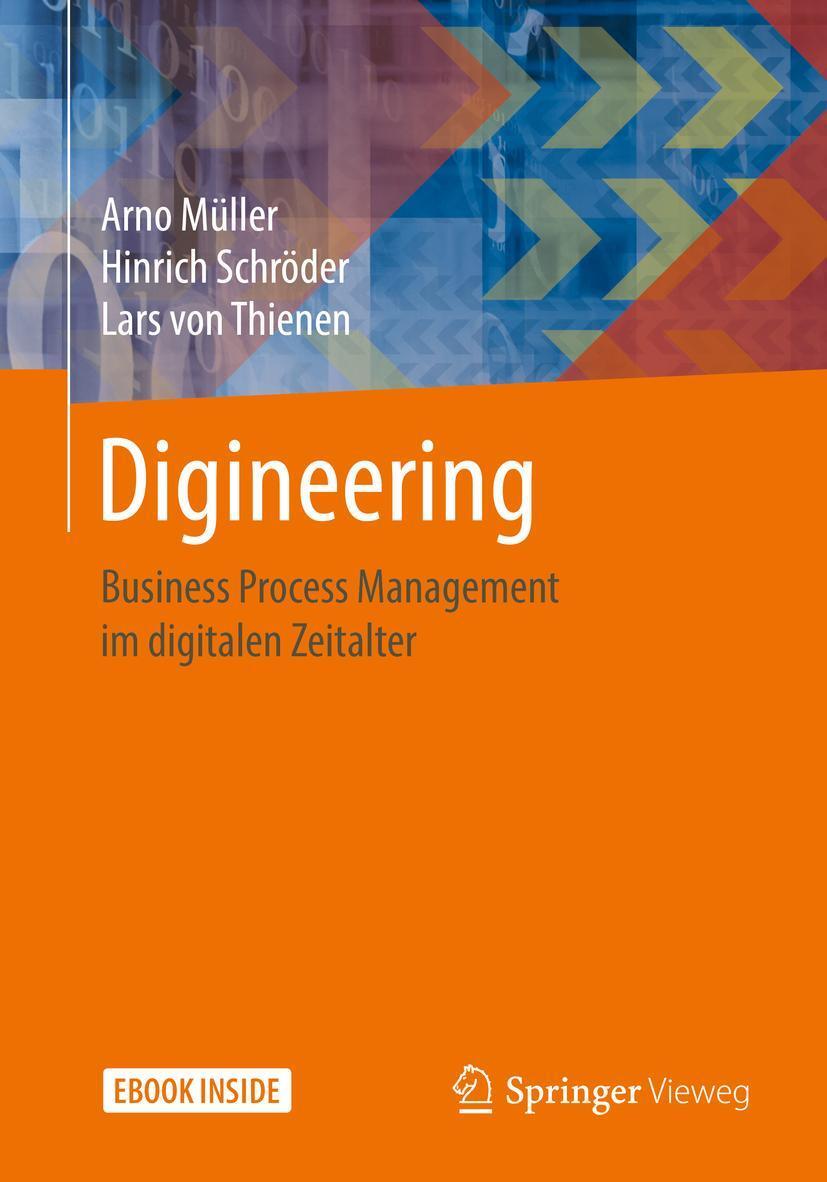 Cover: 9783662635919 | Digineering | Business Process Management im digitalen Zeitalter