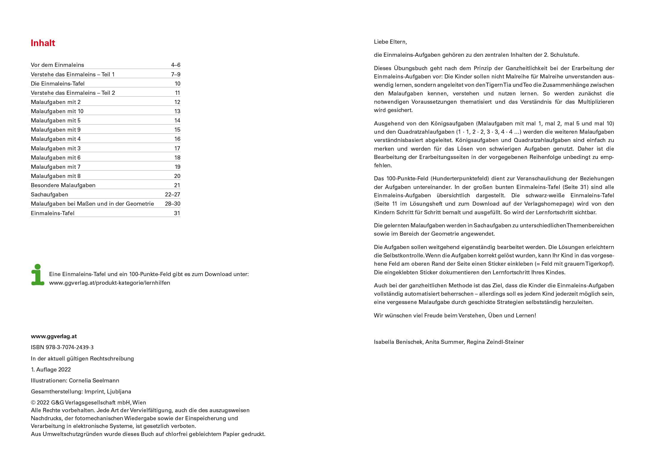 Bild: 9783707424393 | Lernen mit Teo und Tia Mathematik - Einmaleins-Trainer - 2. Klasse...