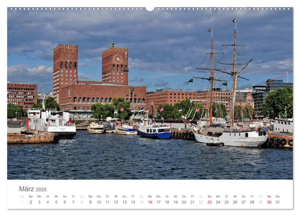 Bild: 9783435613847 | Oslo im Auge des Fotografen (Wandkalender 2025 DIN A2 quer),...