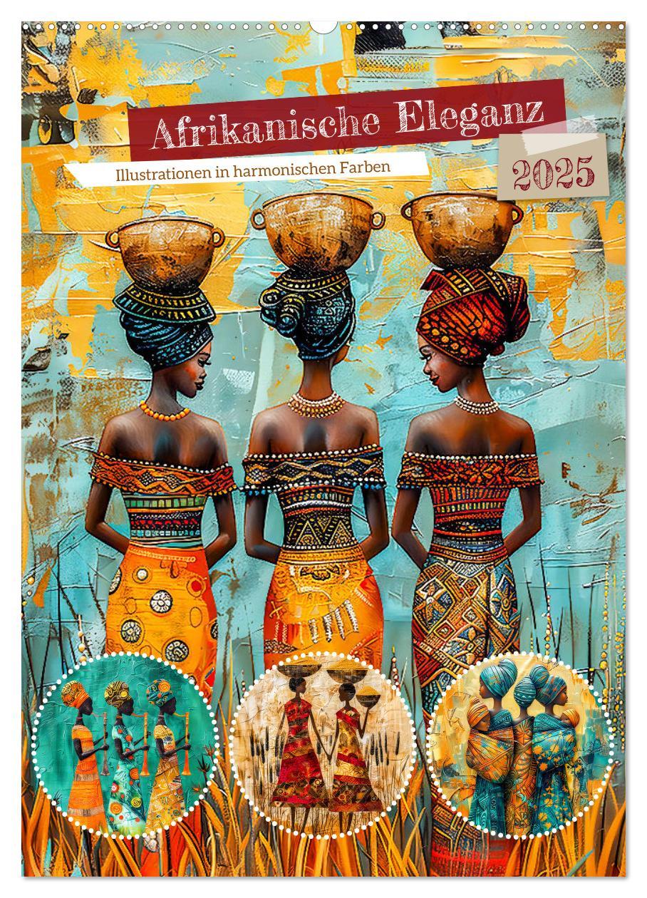 Cover: 9783457194041 | Afrikanische Eleganz - Illustrationen in harmonischen Farben...