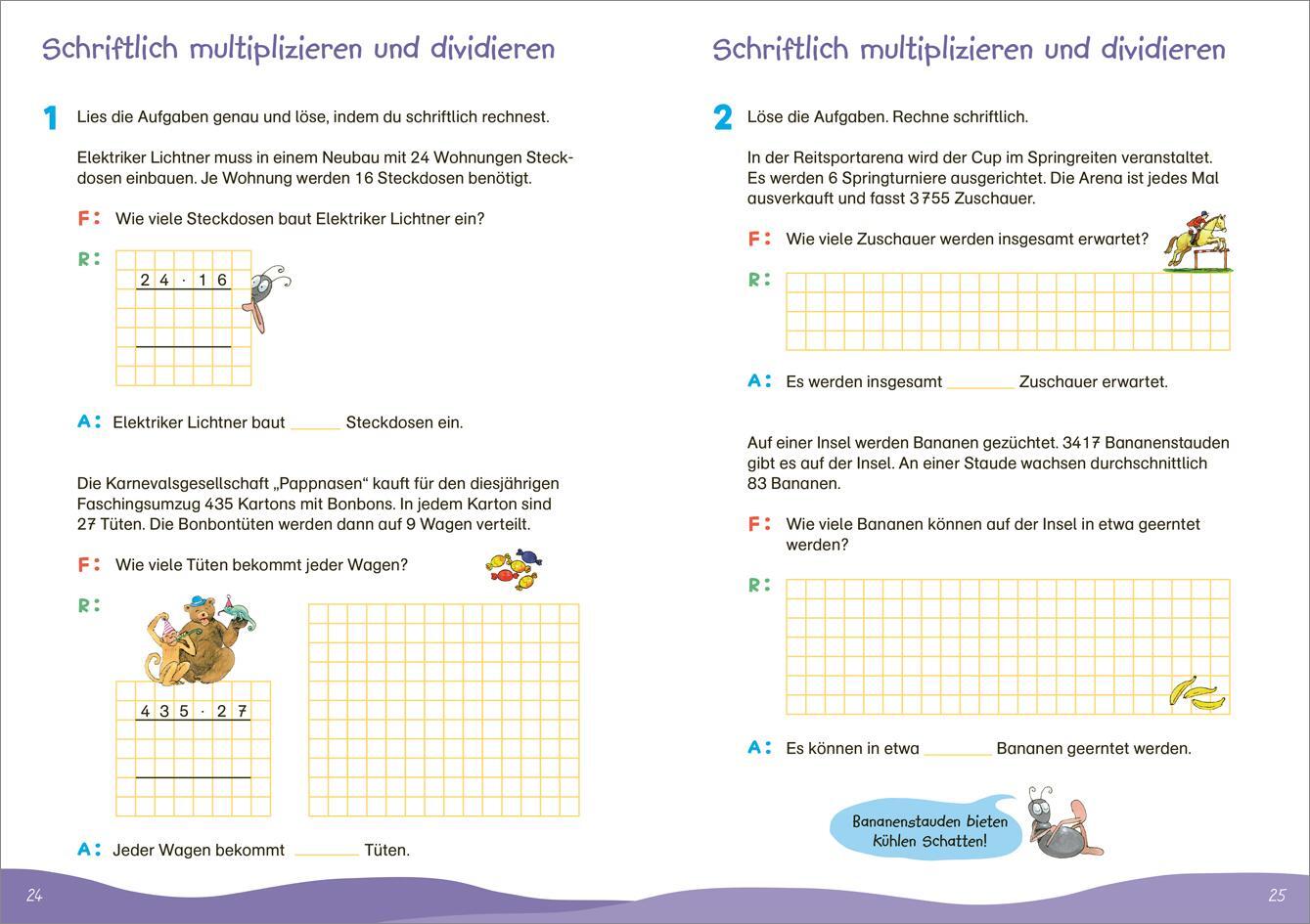 Bild: 9783788624798 | Fit für Textaufgaben 4. Klasse. Mein Übungsheft | Andrea Tonte | 64 S.