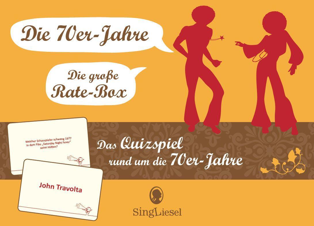 Cover: 4280000809698 | Das große 70er-Jahre-Quiz. Das Spiel für Senioren rund um die 70er...