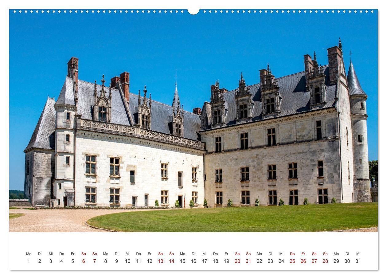 Bild: 9783383826559 | Schlösser der Loire (Wandkalender 2025 DIN A2 quer), CALVENDO...