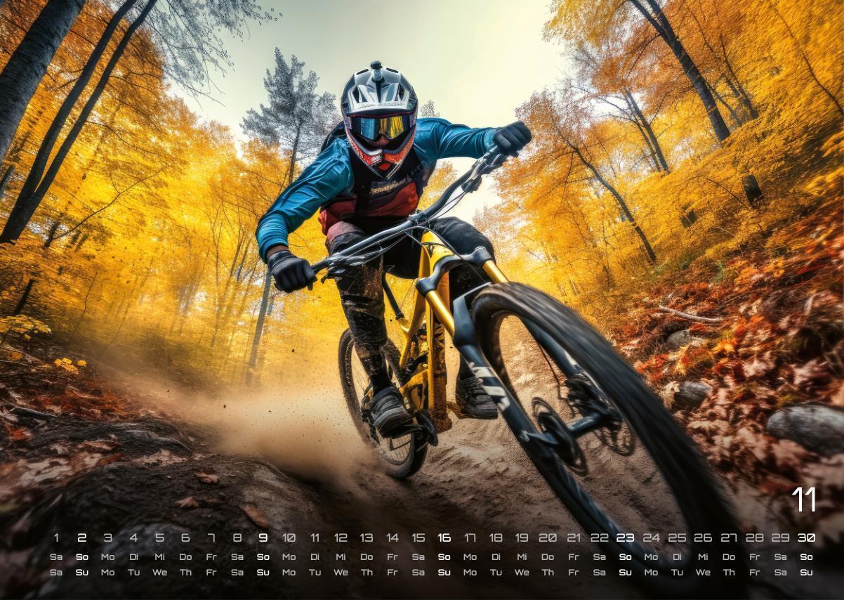 Bild: 9783986734138 | MTB Mountainbike - 2025 - Kalender DIN A3 | GP-Fever. de | Kalender