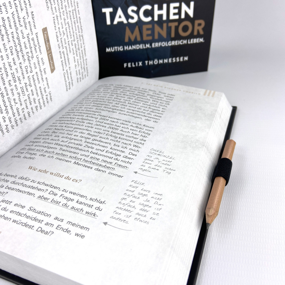 Bild: 9783959724418 | Der Taschenmentor | Mutig handeln. Erfolgreich leben. | Thönnessen