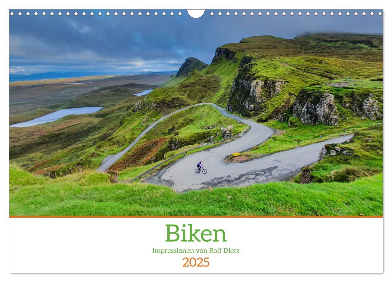 Cover: 9783383933738 | Biken - Impressionen von Rolf Dietz (Wandkalender 2025 DIN A3...