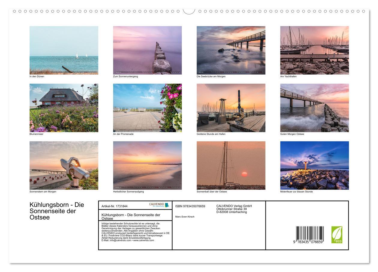 Bild: 9783435076659 | Kühlungsborn - Die Sonnenseite der Ostsee (Wandkalender 2025 DIN A2...