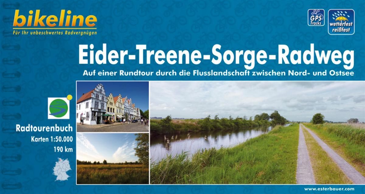 Cover: 9783850002660 | Bikeline Eider-Treene-Sorge-Radweg 1 : 50 000 | Esterbauer Verlag