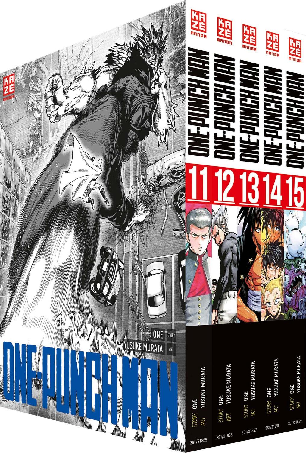 Cover: 9782889218646 | ONE-PUNCH MAN - Box mit Band 11-15 | -limitiert- | Murata (u. a.)