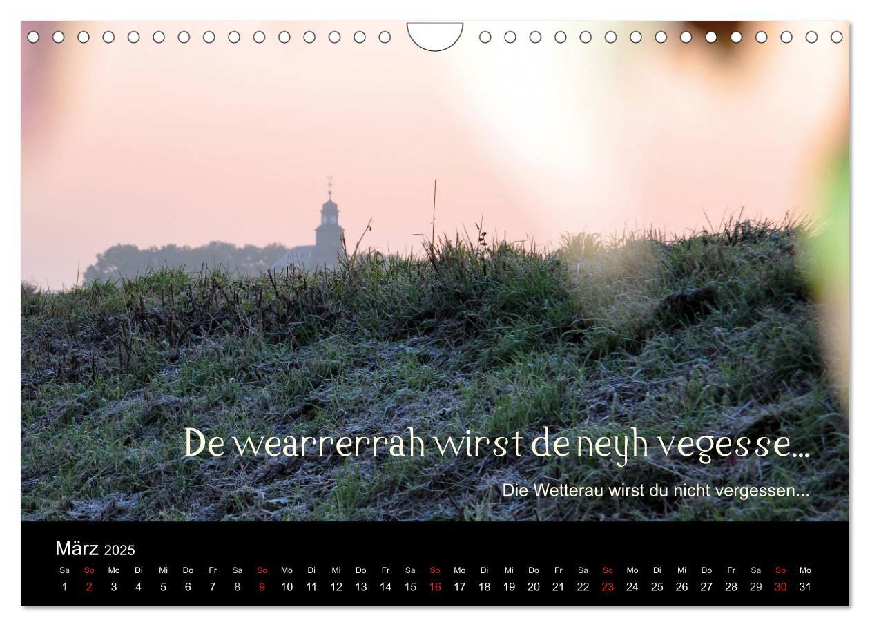 Bild: 9783435513024 | Die Wetterau mit Mundart-Statements (Wandkalender 2025 DIN A4...