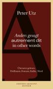 Cover: 9783446208346 | Anders gesagt - autrement dit - in other words | Edition Akzente | Utz