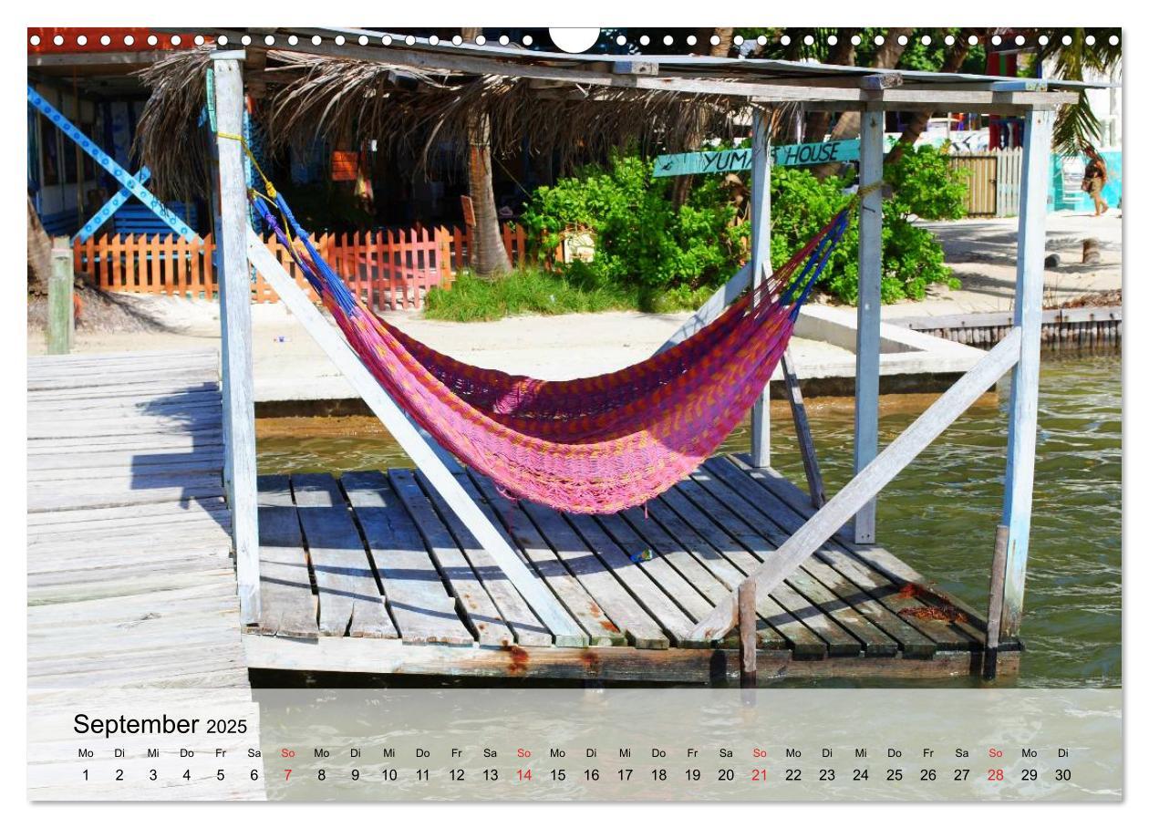 Bild: 9783435584772 | Belize. Karibik-Perle Caye Caulker (Wandkalender 2025 DIN A3 quer),...