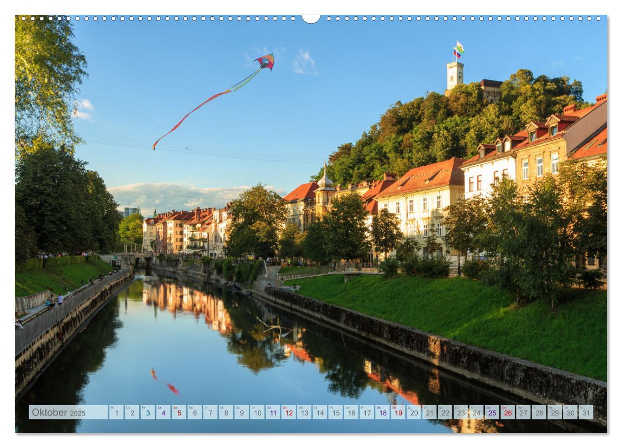 Bild: 9783383850998 | Ljubljana - Sloweniens wunderschöne Hauptstadt (Wandkalender 2025...