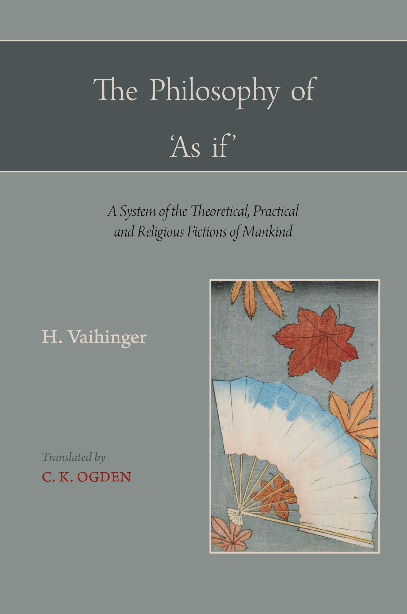 Cover: 9781578988259 | The Philosophy of 'as If ' | Hans Vaihinger | Taschenbuch | Englisch